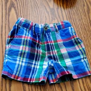 Ralph Lauren Infant plaid shorts